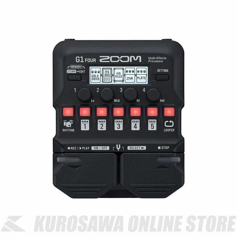 ZOOM G1 FOUR 【マルチエフェクター】（新品）【楽器検索