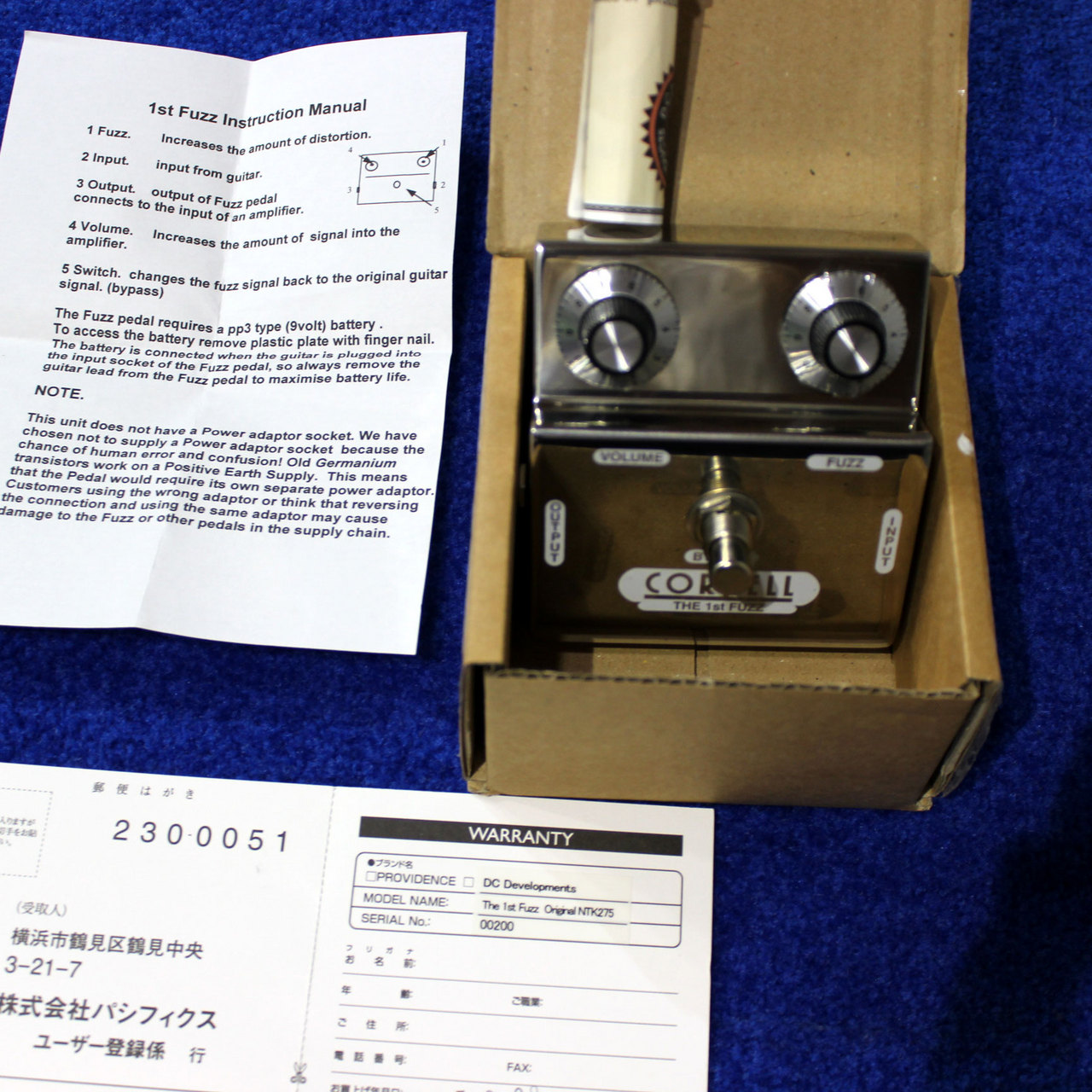CORNELL The 1st Fuzz NOS NKT275 です（中古）【楽器検索デジマート】