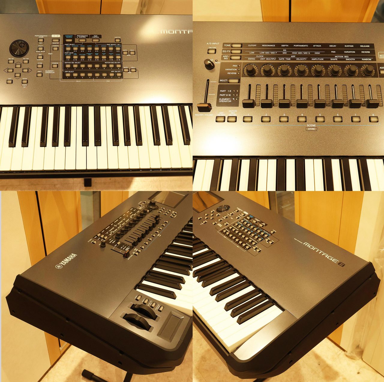 YAMAHA MONTAGE8 88鍵ミュージックシンセサイザー（中古/送料