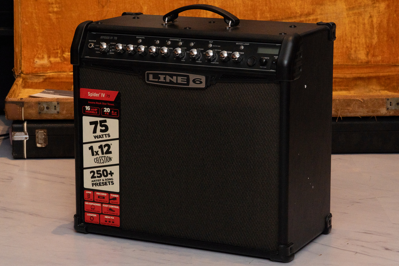 Gary Bass & Ebbs All(中古品) LINE 6 Spider IV 75【GIB横浜】（中古）【楽器検索デジマート】
