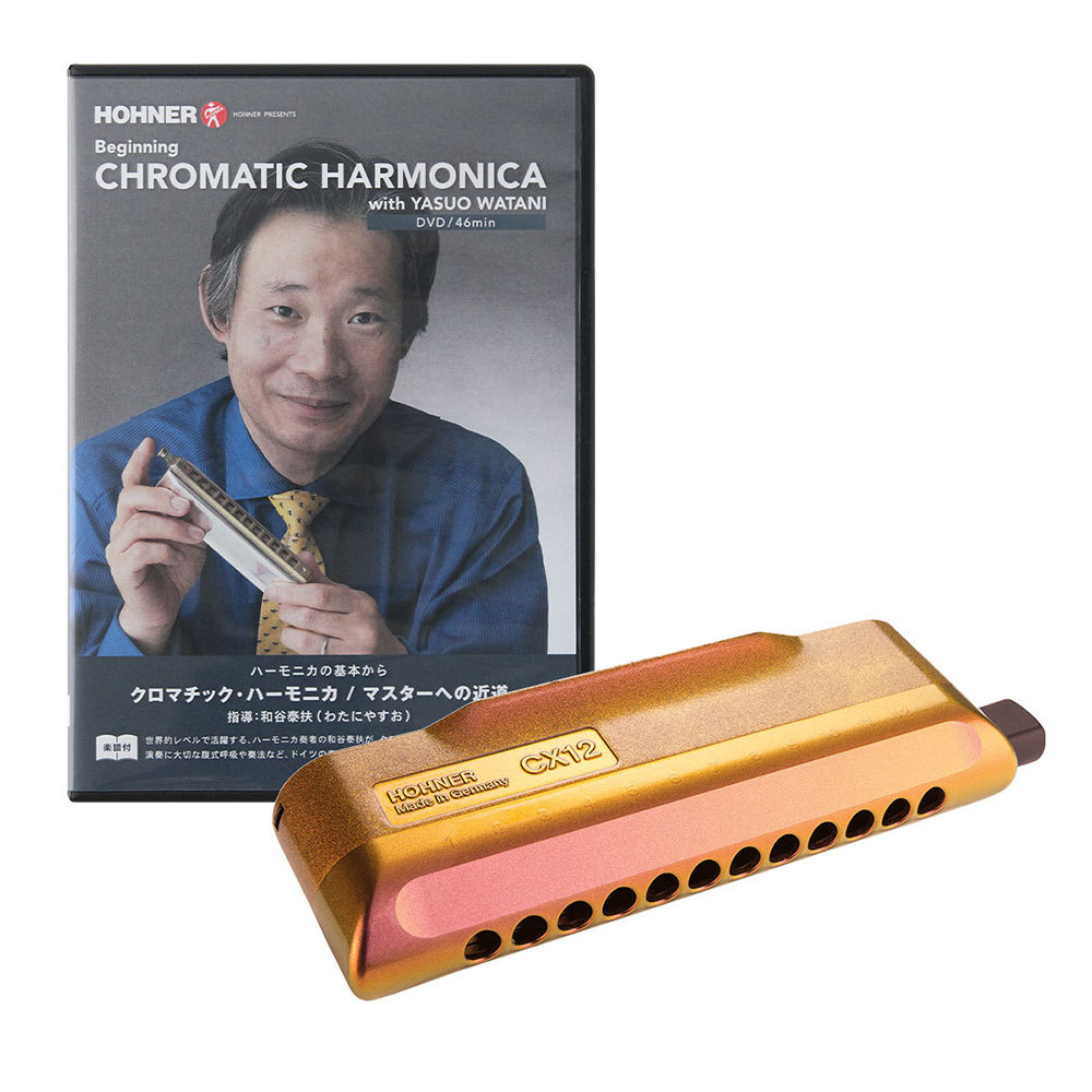 Hohner HOHNER ホーナー CX-12 Jazz C クロマチックハーモニカ DVD付き