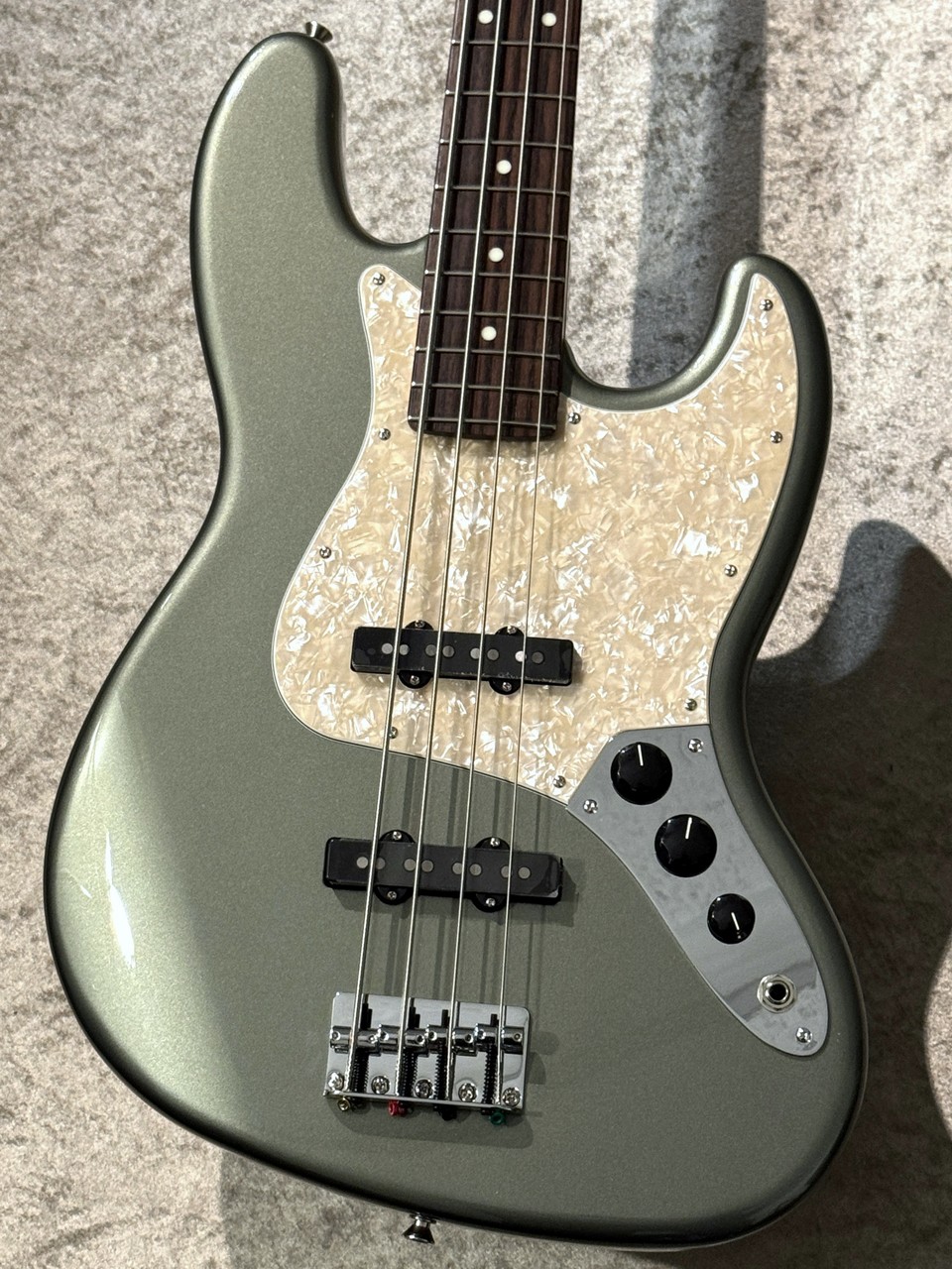 Fender FSR Made in Japan Hybrid II Jazz Bass -Jasper Olive