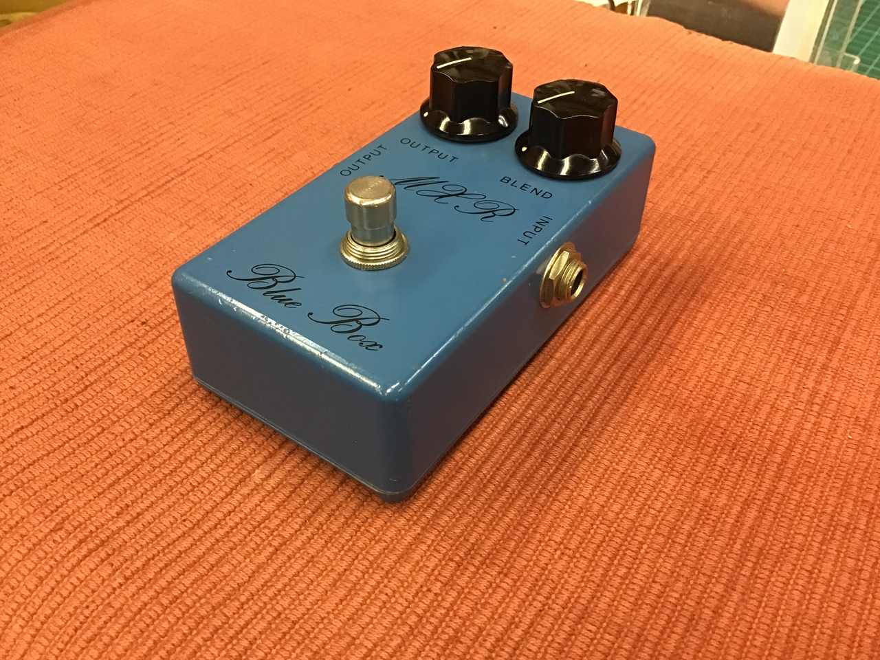 MXR Blue Box Script Logo（ビンテージ）【楽器検索デジマート】