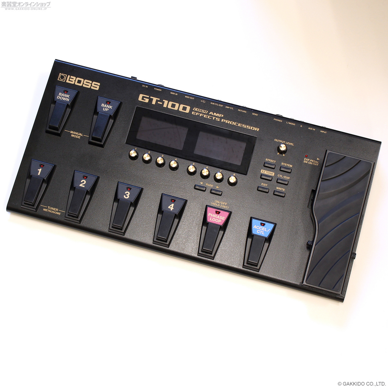 ギター BOSS/GT-100 COSM Amp Effects Processor BOSS GT-100 COSM Amp Effects Processor <ボス>｜平野楽器 ロッキン