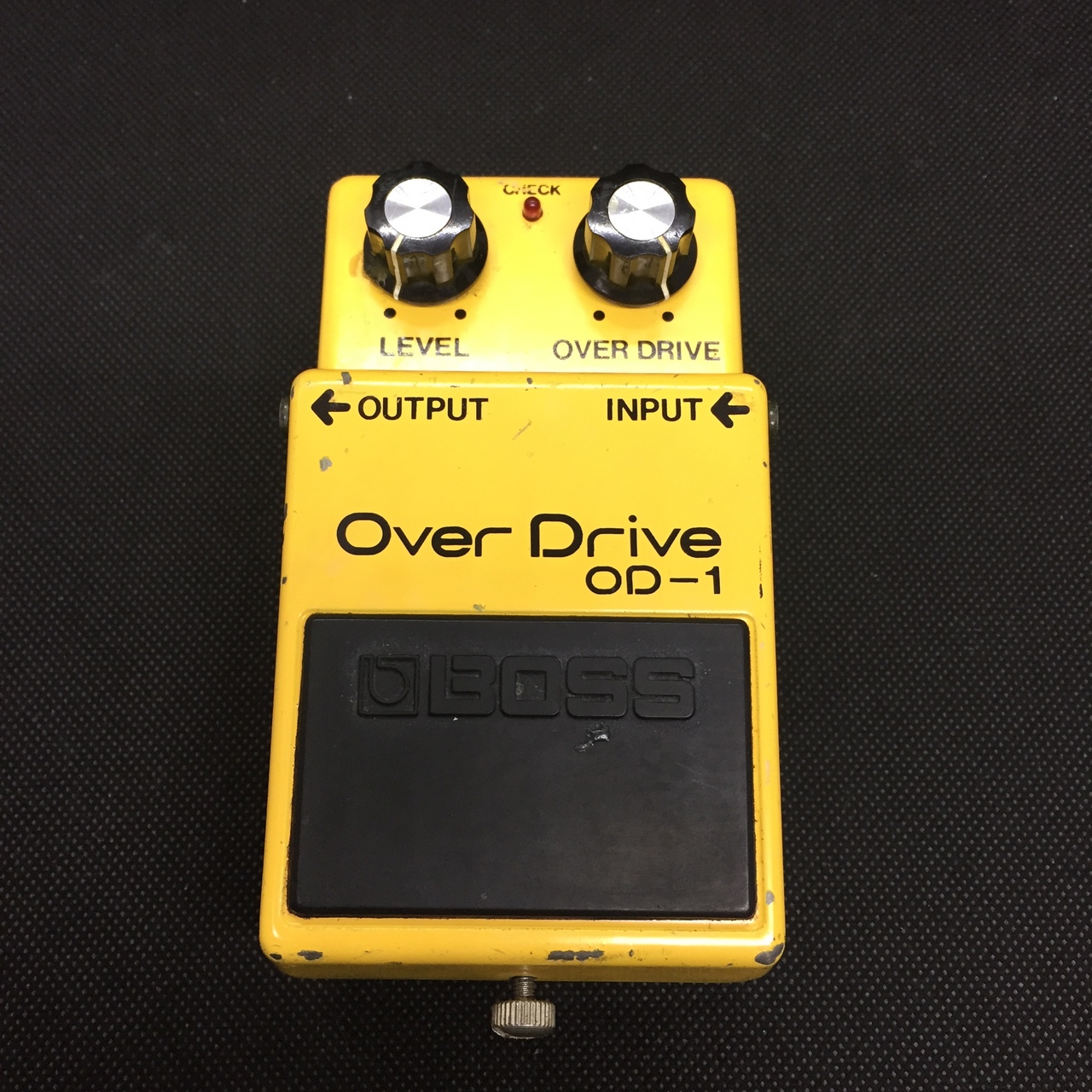 【Boss】 OD-1 ヴィンテージ 銀ネジ BOSS OD-1 1980年製 MADE IN JAPAN JRC4558 銀ネジ（中古/送料無料