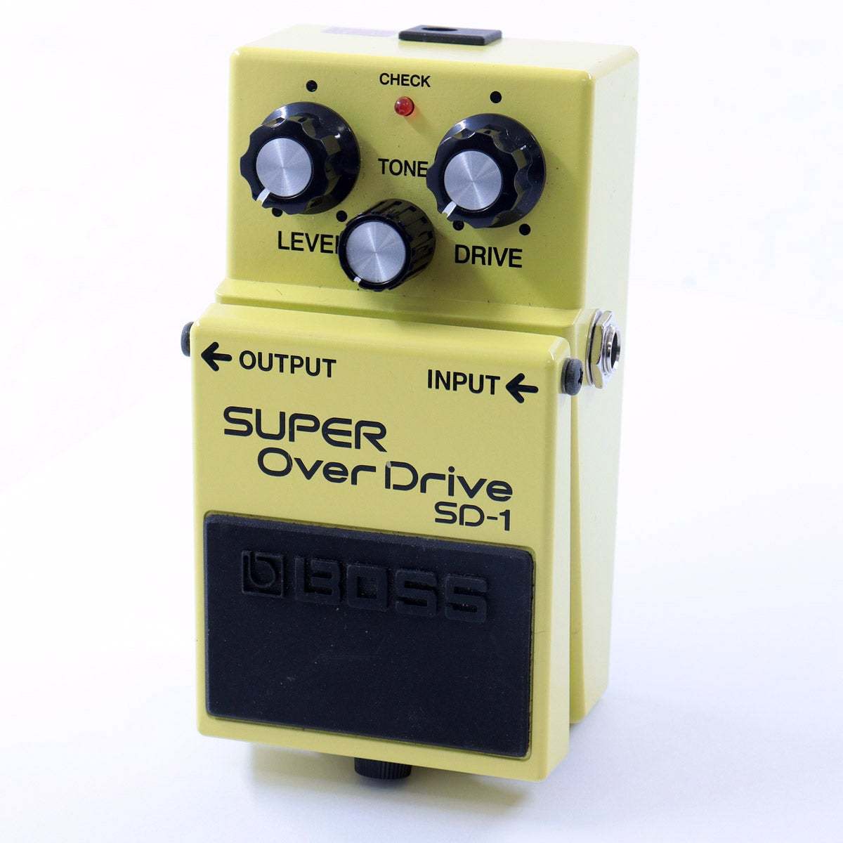 Super hard イエロー エフェクター スイッチ付き [中古品] BOSS SD-1 SUPER Over Drive スーパーオーバードライブ SD1 ボス