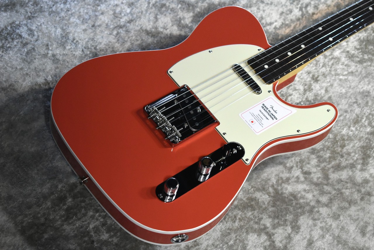 Fender Made in Japan Traditional 60s Custom Telecaster -Fiesta Red