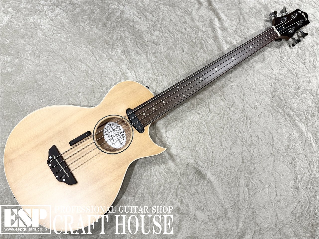 GrassRoots G-AC-BASS-FL / Natural Satin（新品/送料無料）【楽器検索