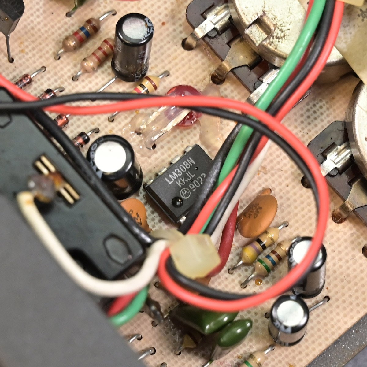 PROCO RAT2/Straight Body/LM308N 動作確認済 Pro Co RAT2 Straight Body National Semiconductor LM308N
