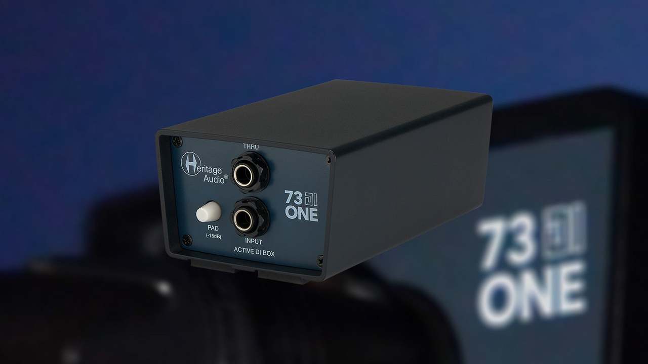 HERITAGE AUDIO 73 DI One アクティブ DI ボックス 楽器用ダイレクト