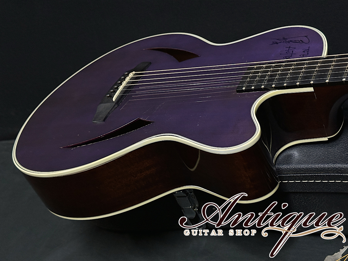 ESP AS-300 THE ALFEE SAKAZAKI Model 2000s Purple Top Signed
