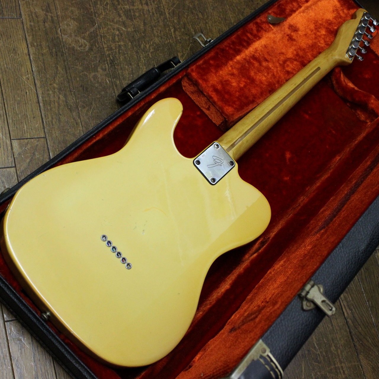 Fender Telecaster 1977년 제작 로즈 지판 펜더 텔레캐스터 올림픽 화이트입니다 사진 7