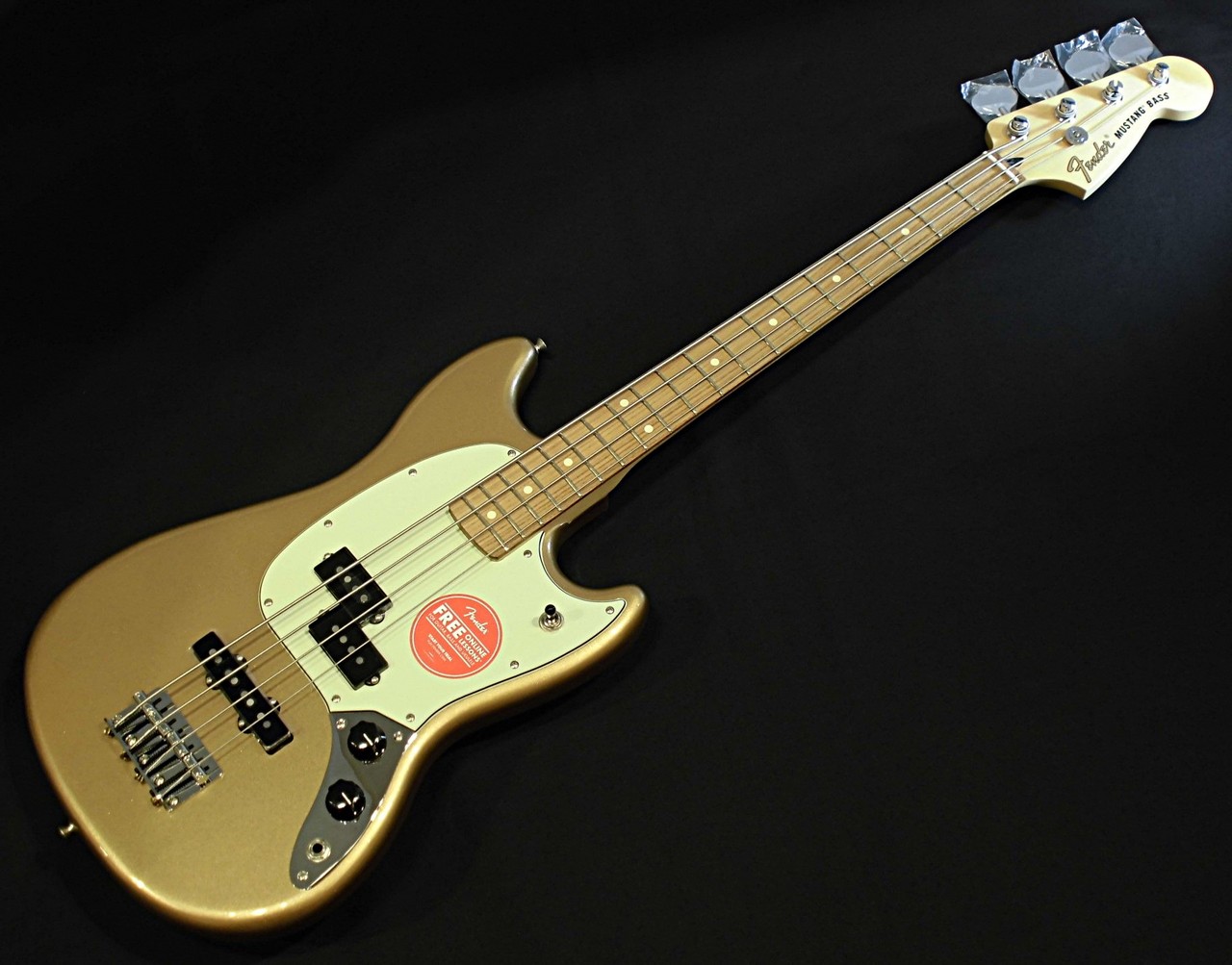 Fender MUSTANG BASS PJ / Firemist Gold【チョイキズ特価品