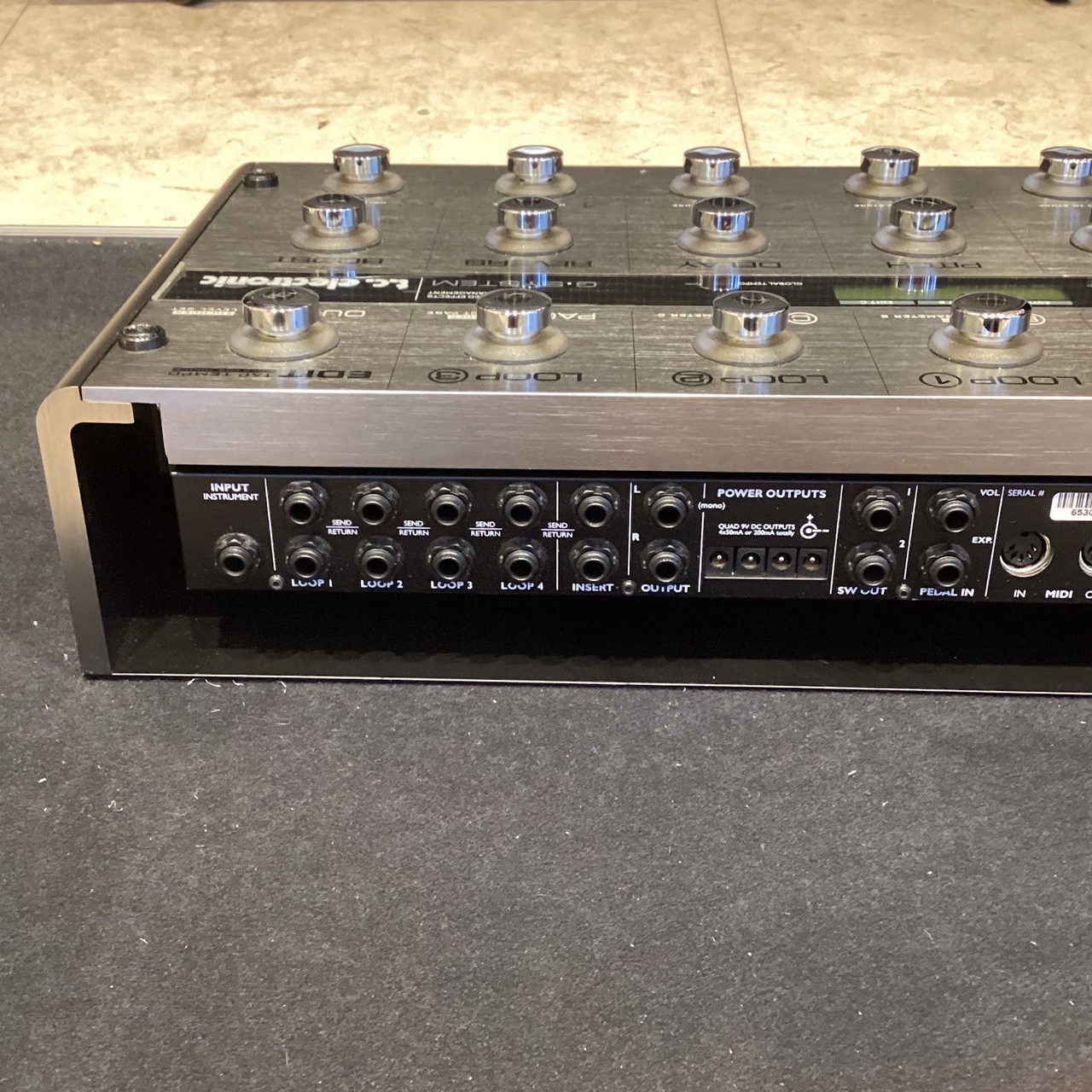 TC Electronic G-SYSTEM (ハードケース付き) t.c. electronic G-System with Patch Cable & Case Set 中古