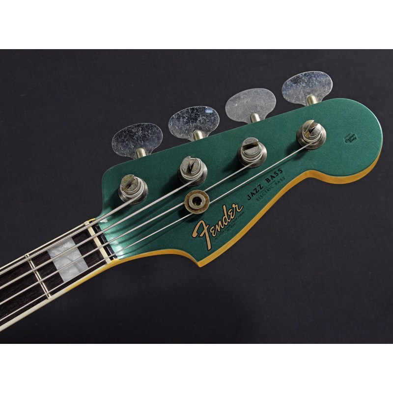 Fender Custom Shop Limited Edition 1966 Jazz Bass Journeyman Relic (Aged  Sherwood Green Metallic/Matching Head)（新品）【楽器検索デジマート】