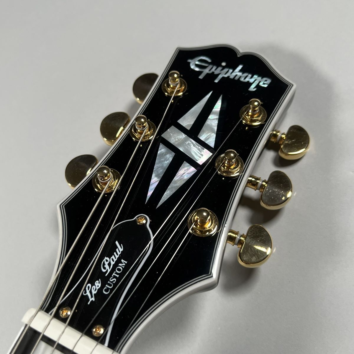 Epiphone Les Paul Custom Ebony エレキギターレスポールカスタム 黒 