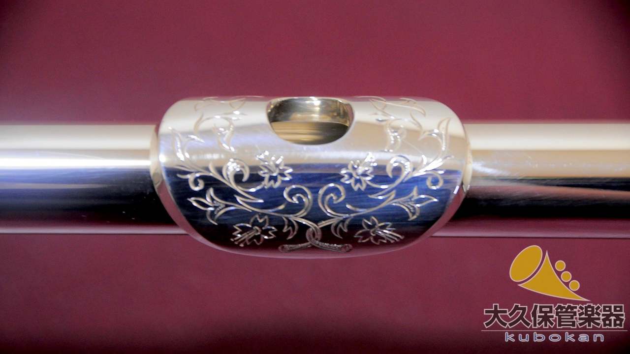 サンキョウフルート Hand-made DT RC 総銀製 Sankyo サンキョウ Handmade DT 総銀製ハンドメイドフルート（中古