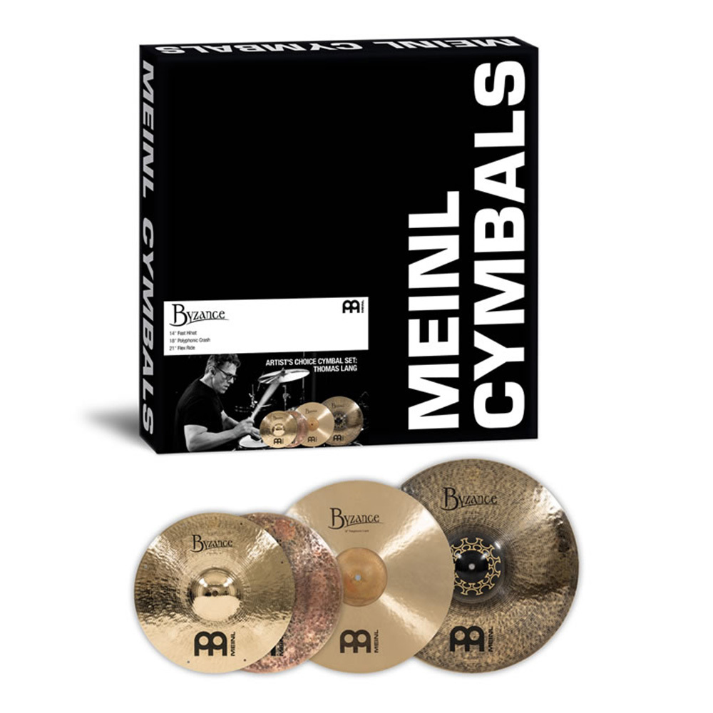 Meinl Byzance Artist's Choice Cymbal Set: Thomas Lang [A-CS7