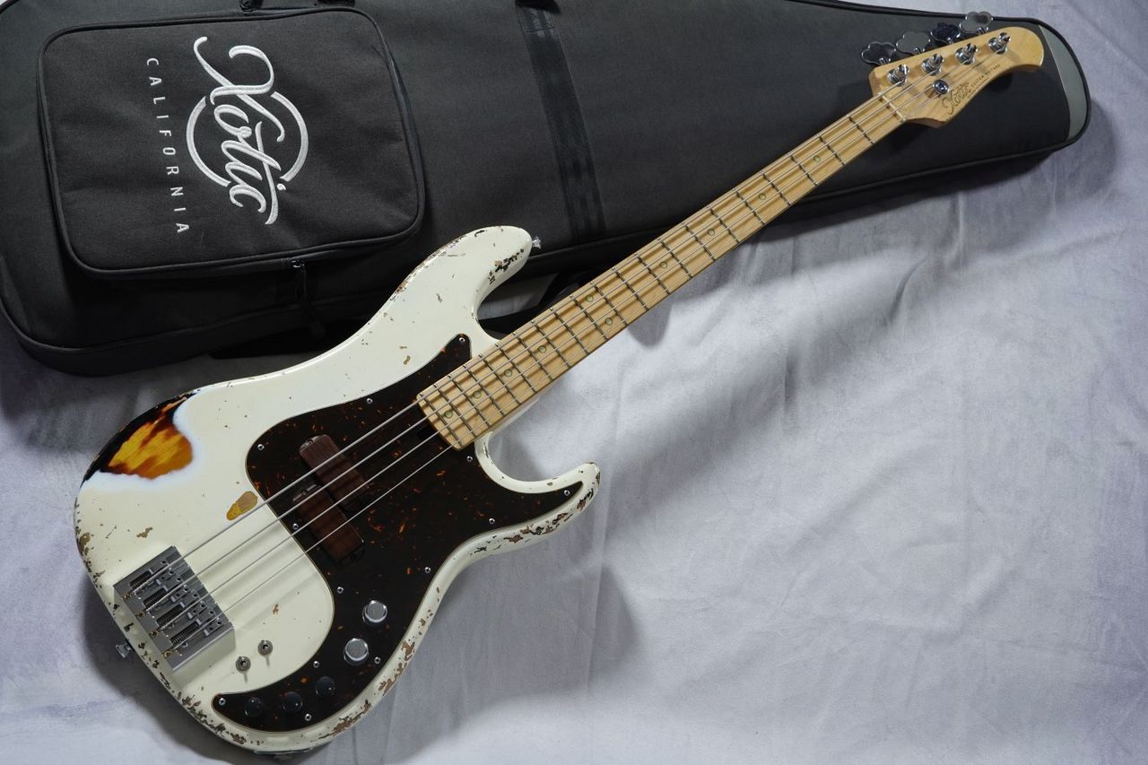 Xotic XP-1T 4st Multilayer Vintage White on 3TS Heavy Aged 4.19kg