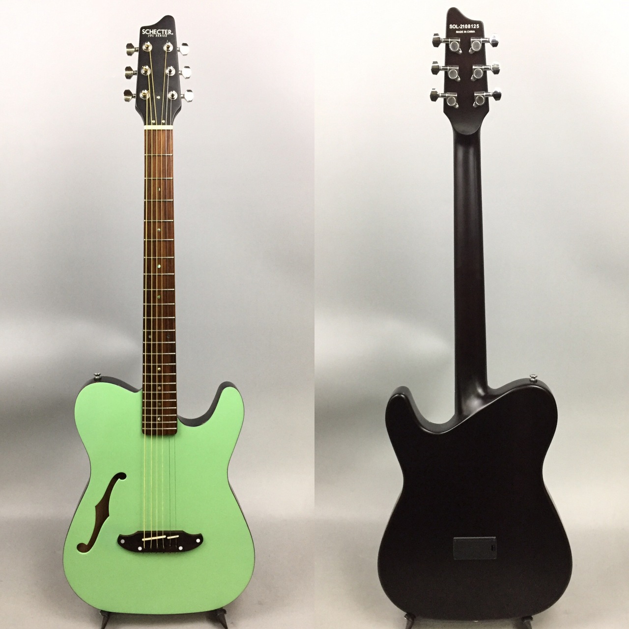 ギター SCHECTER / OL-FL Satin Surf Green SCHECTER OL-FL SSG(Satin Surf Green)（中古/送料無料）【楽器