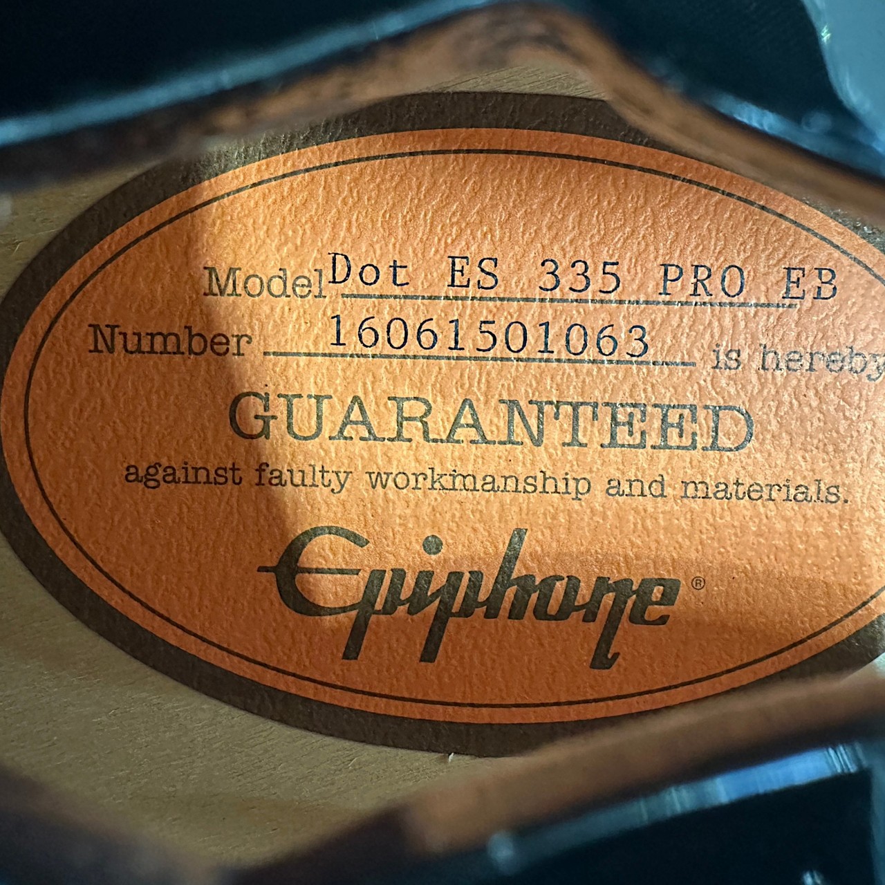 Epiphone LTD CS DOT ES-335 PRO セミアコ（中古）【楽器検索デジマート】