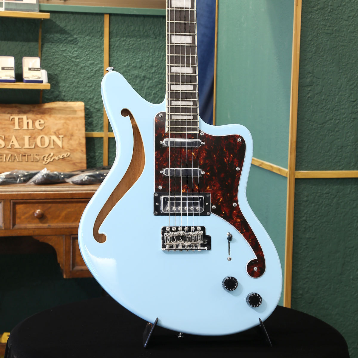 D'Angelico Premier Bedford SH, Sky Blue（新品/送料無料