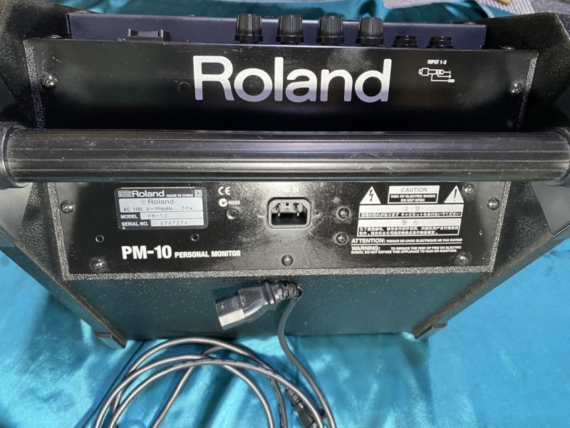 Roland ローランド　PM-10 電子ドラムモニター ローランド Roland PM-10 V-Drums モニター 電子ドラム モニター
