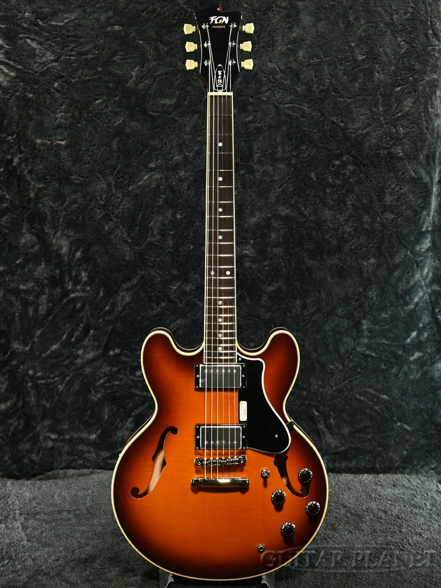 FUJIGEN(FGN) MSA-HP -AS(Antique Sunburst)-【軽量3.095kg】【日本製