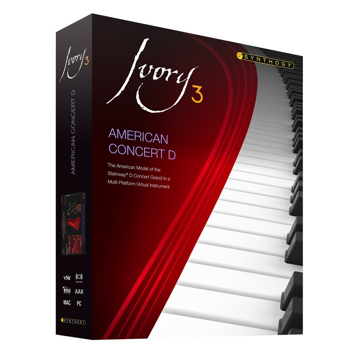 SYNTHOGY Ivory 3 American Concert D (Download)《ダウンロード版