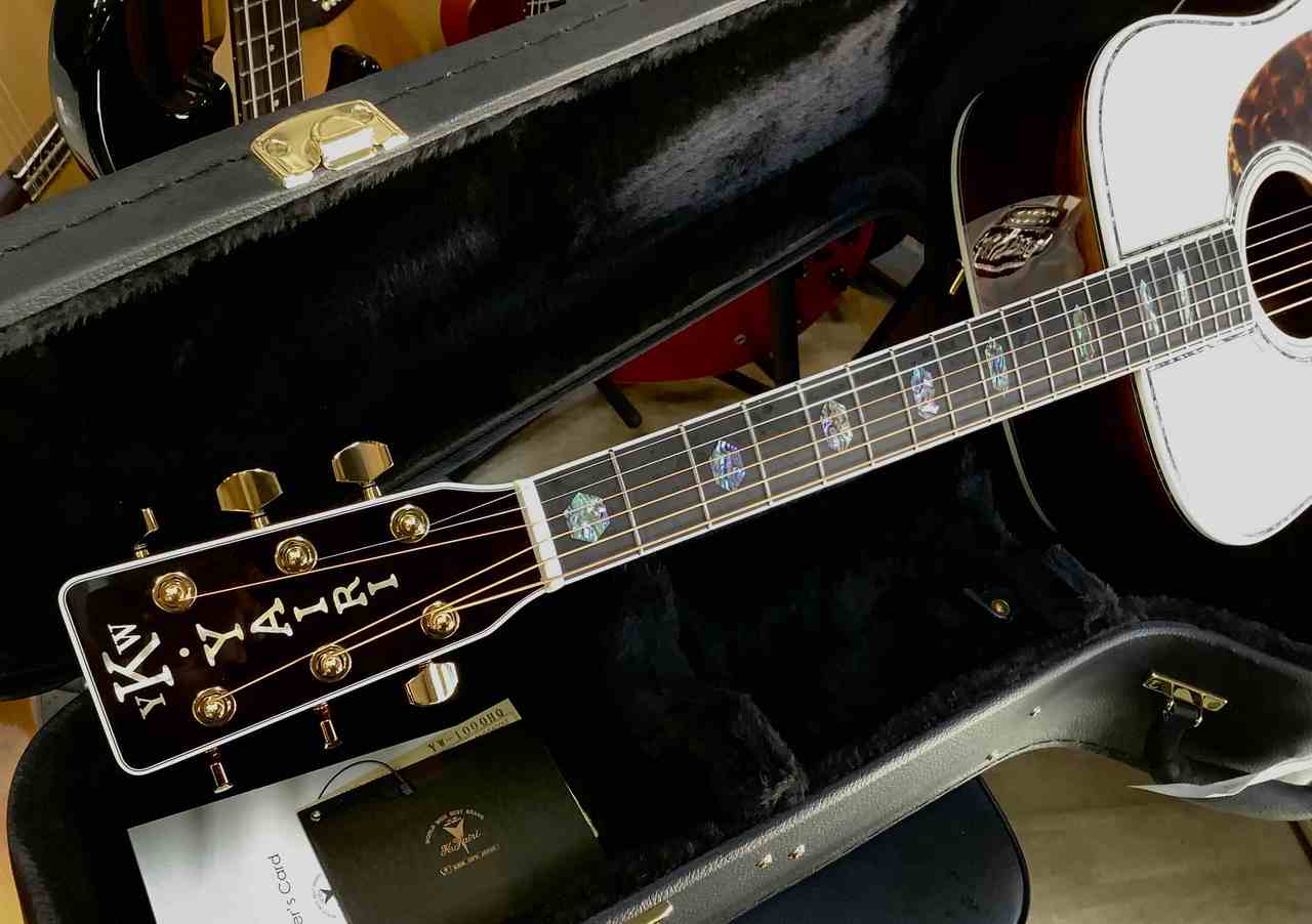 K.Yairi YW-1000HQ 【 ハカランダ 】 マイク搭載 アンプに繋げる