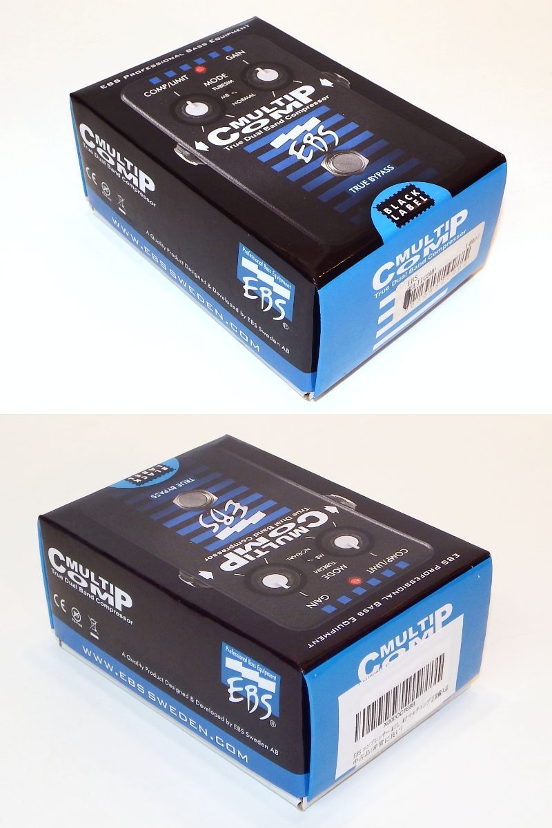 EBS MultiComp Black Label 箱/取説付き ベース用 コンプレッサー 発送