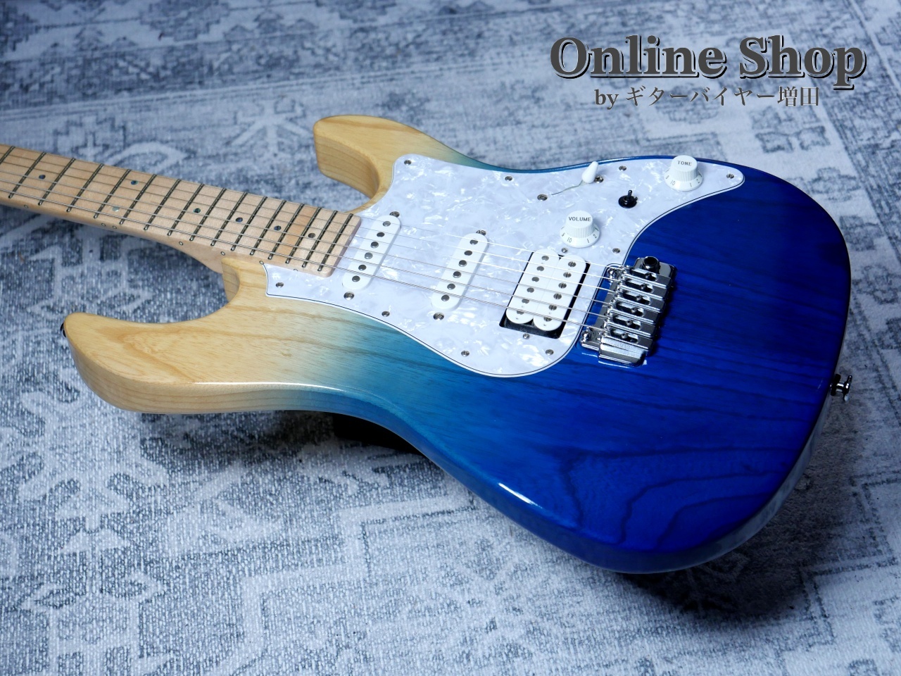 FUJIGEN(FGN) 【試奏動画】2022 EOS-ASH-M-GP Navy Blue Gradation