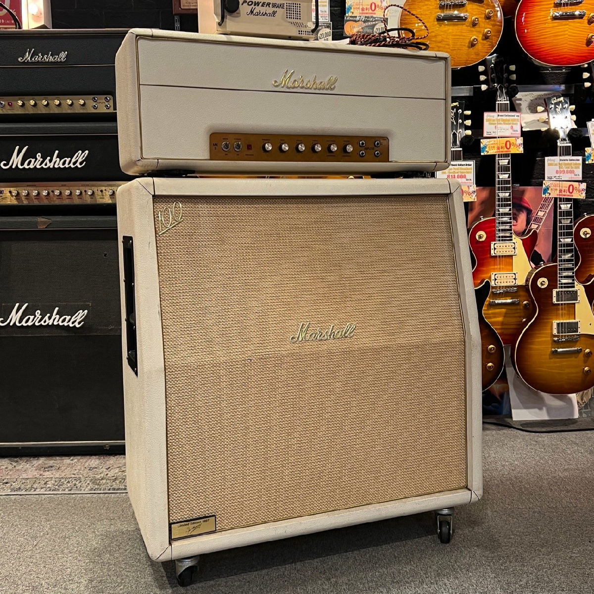 Marshall Limited Edition 1997 Super Lead 100w Head & Matching 412