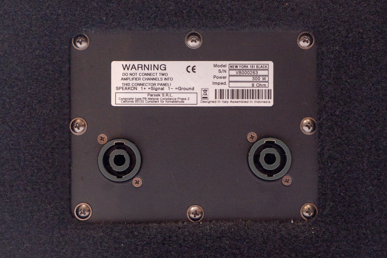 Markbass NEW YORK 151 BLACK 300W 8OHM【GIB横浜】（中古/送料無料