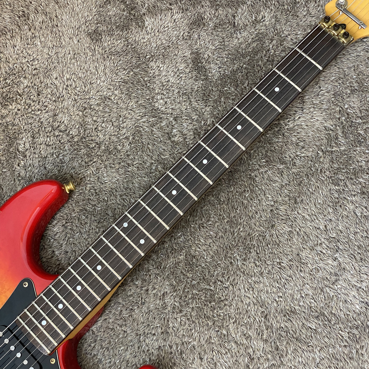 希少】Fender Japan STR-75 Stratocaster 黒/紫 購入