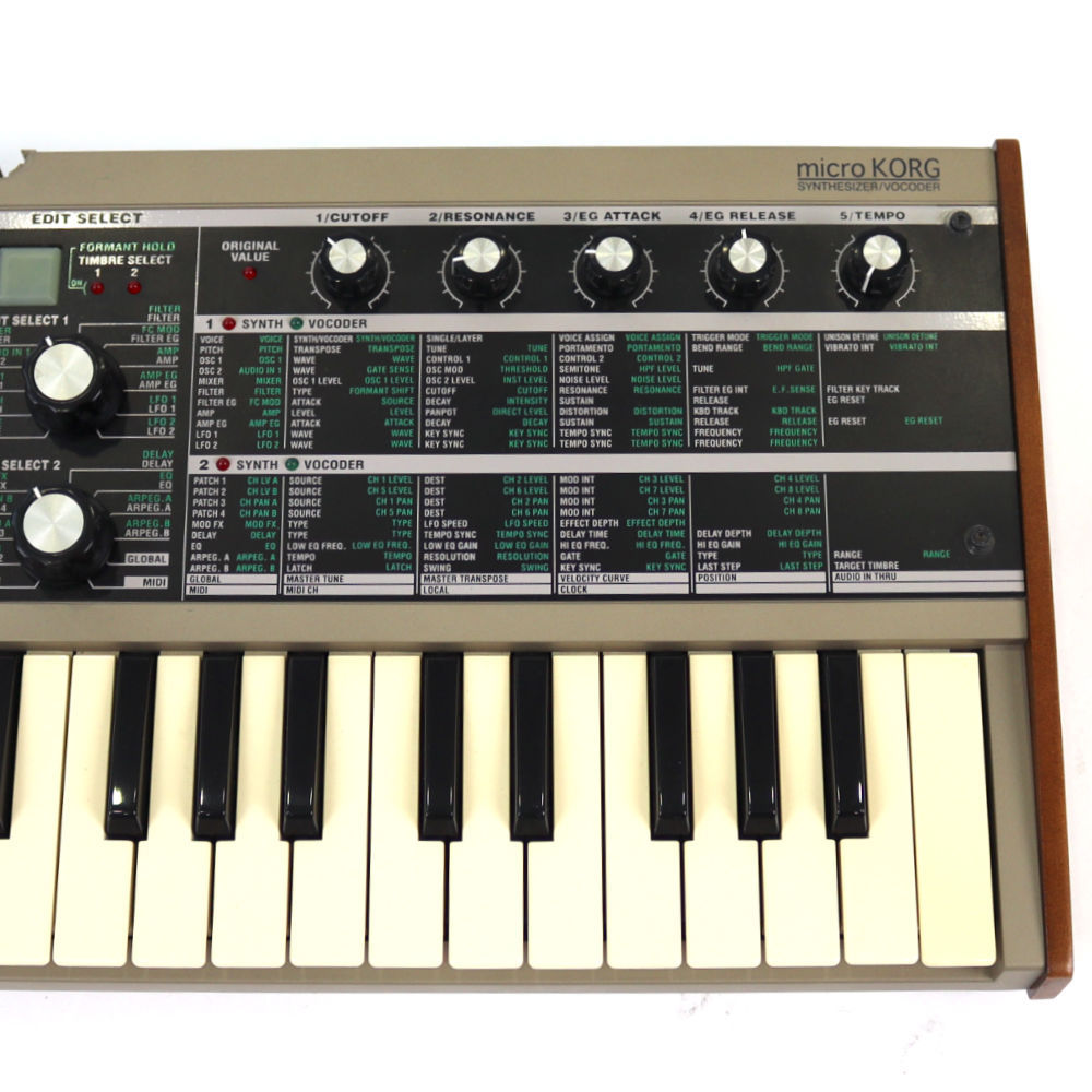 KORG 【中古】 シンセサイザー KORG microKORG 純正マイク欠品