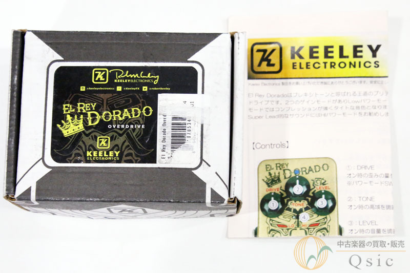 Keeley EL REY DORADO 2011年製 [VJ852]（中古）【楽器検索デジマート】