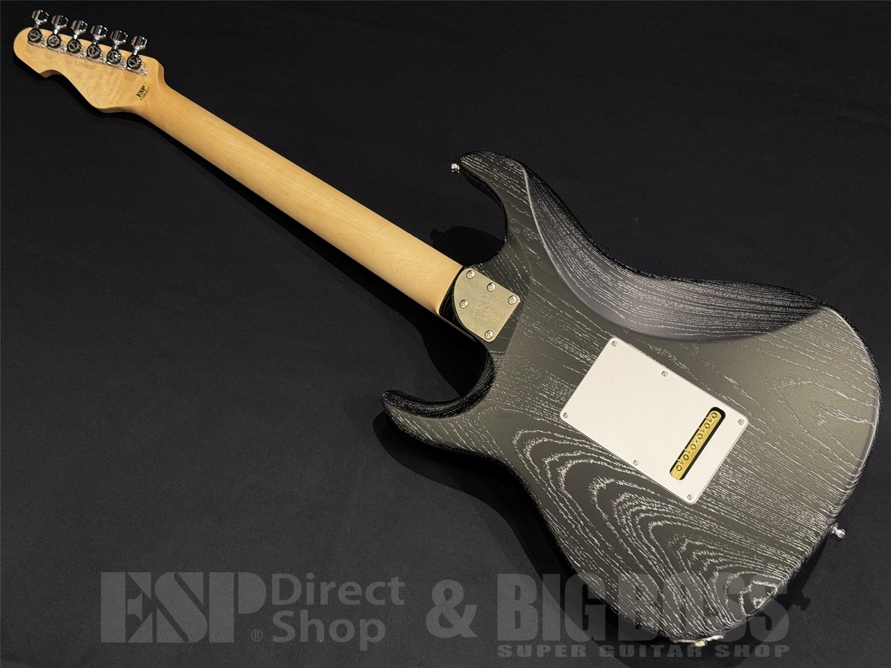 ESP SNAPPER-AS / Black w/White Filler 2025仕様（新品/送料無料