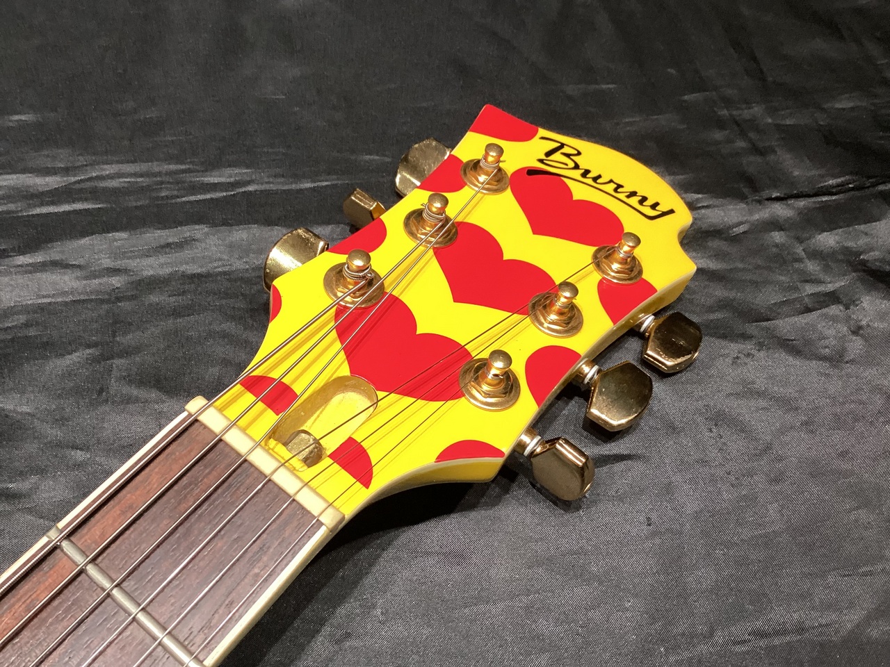 Burny MG-145S HIDEモデル ケース付き 【入手難】★ Burny MG-145S HY Yellow Heart hide Signature Model 買取り