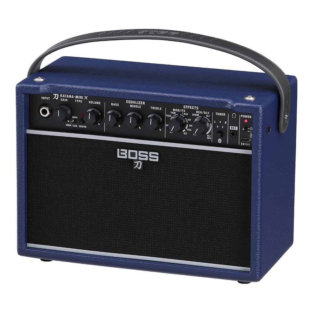 BOSS KATANA-MINI X BLUE Guitar Amplifier [KTN-MINXBL]（新品