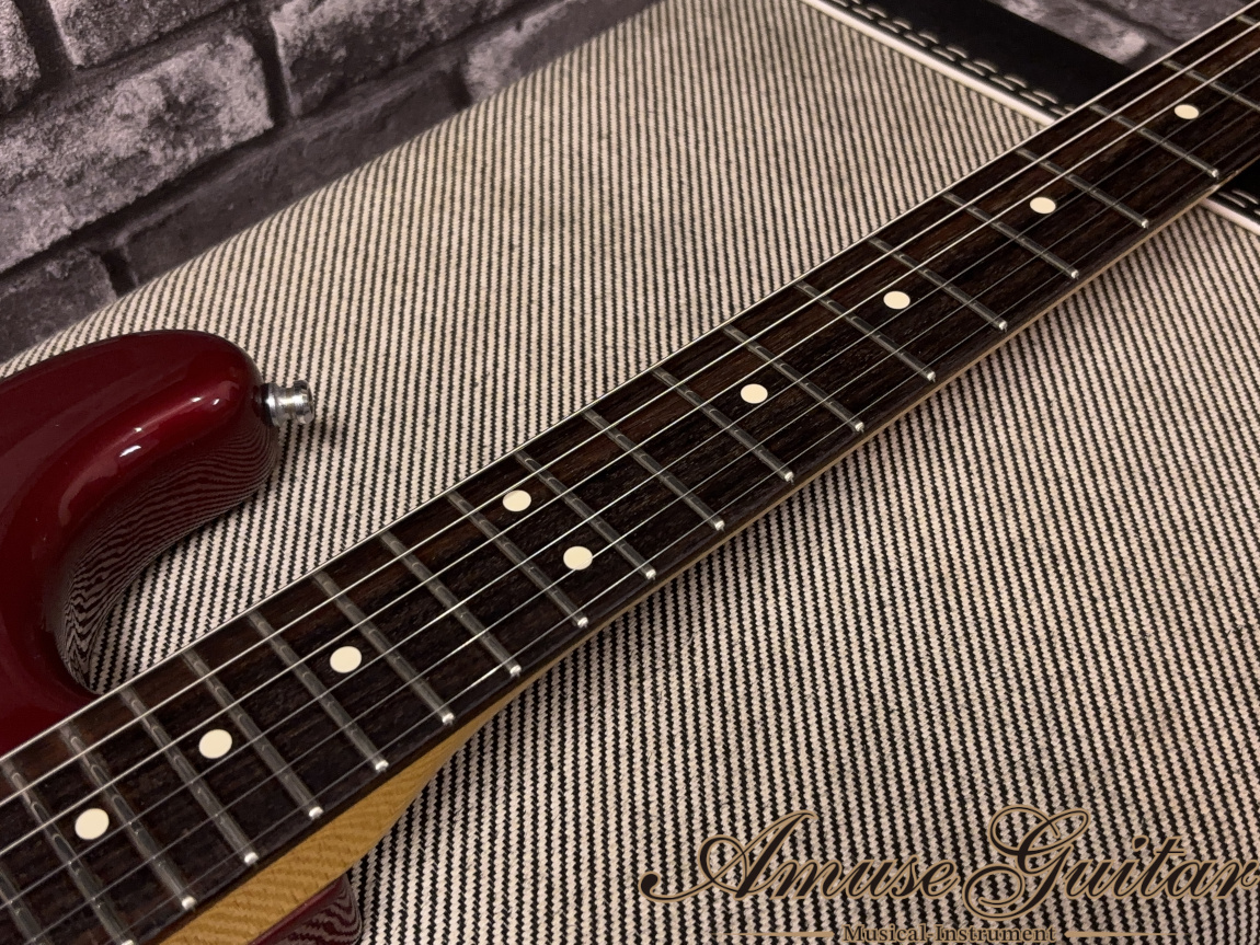 Fender USA Elite Stratocaster Rosewood FB # Candy Apple Red 1984年