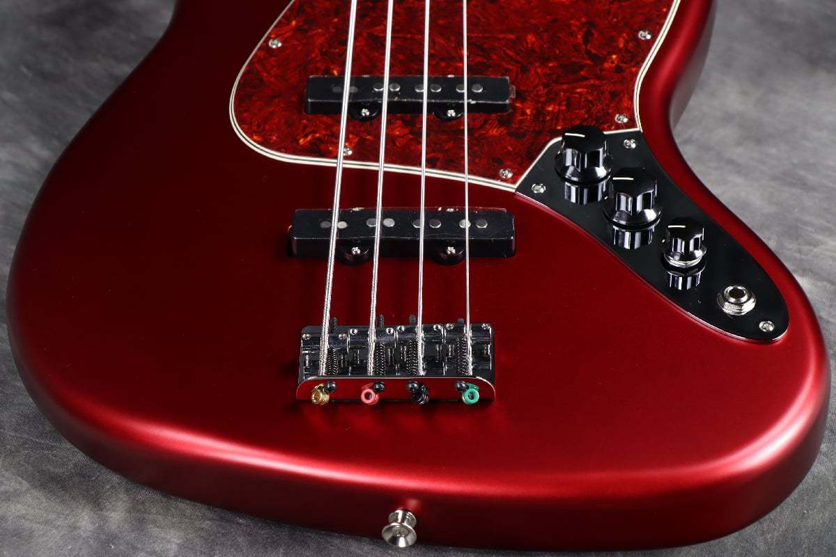 Fender FSR Collection Hybrid II Jazz Bass Satin Candy Apple