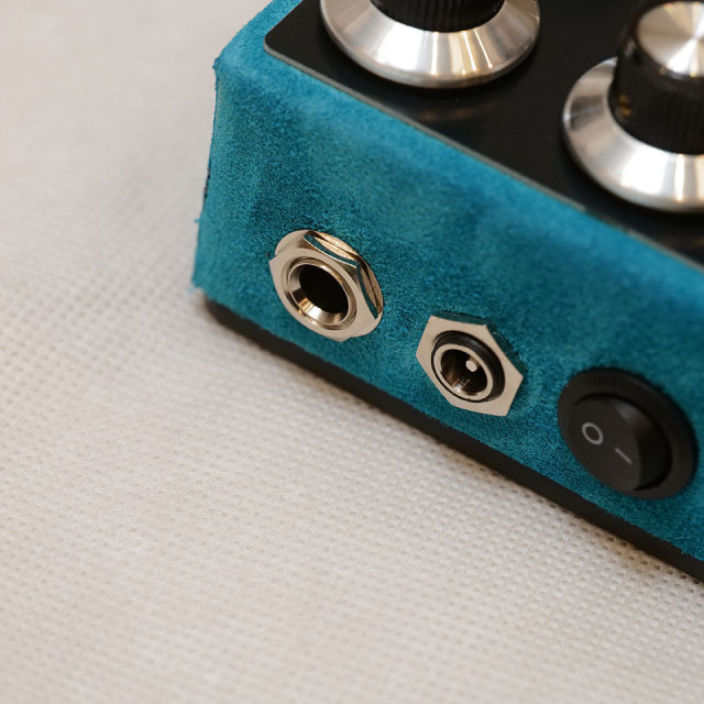 HTJ-WORKS Valve Crystal 12AX7 Tube Preamp Black Top Light Blue