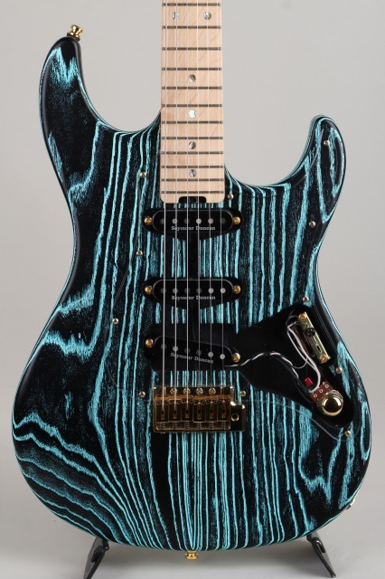 ギター ESP SNAPPAR-AS BLK 即納可能】ESP(イーエスピー) SNAPPER-AS/M BR-DRIFTWOOD