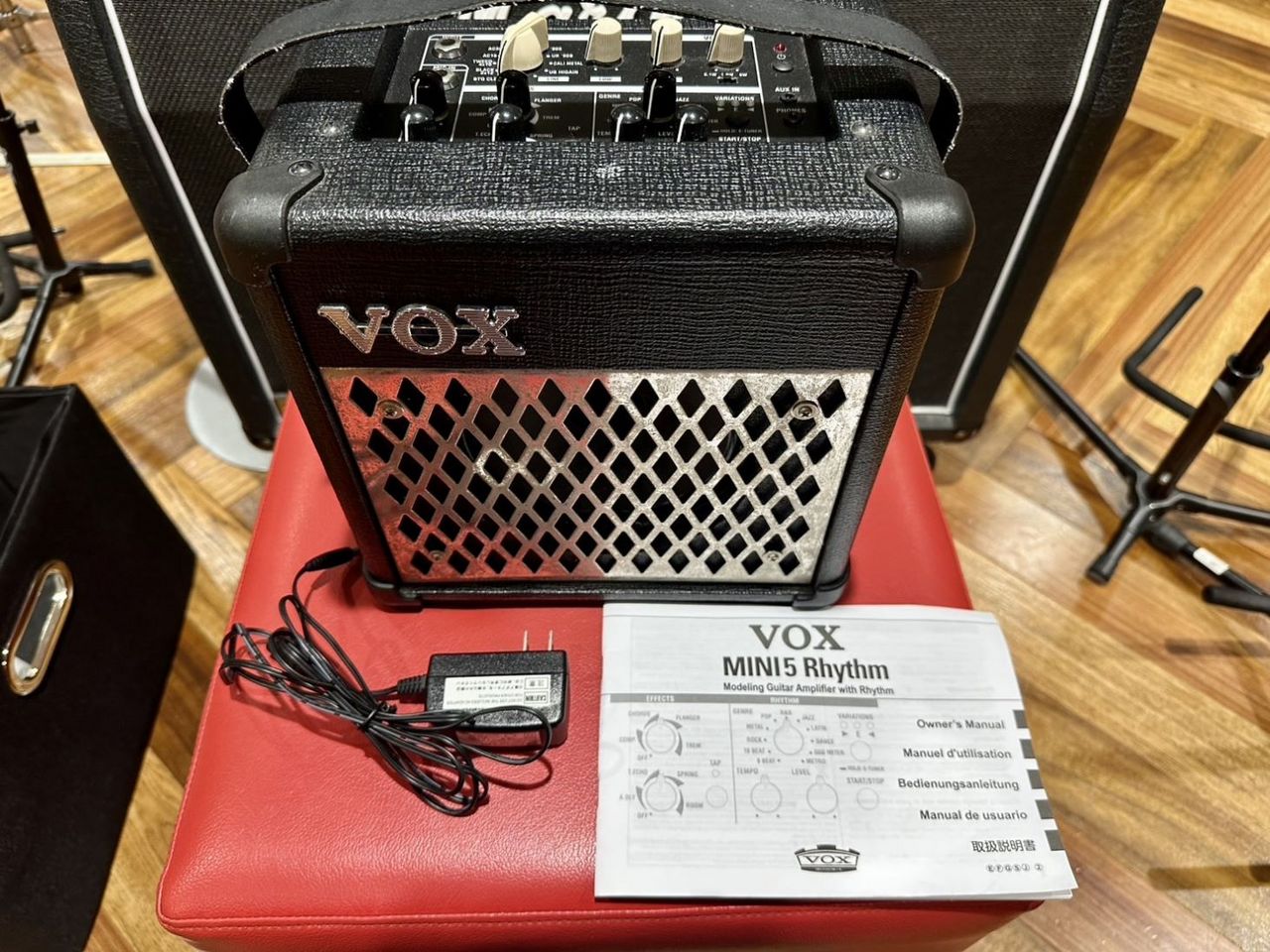ＶOＸギターアンプMINI5 Rhythm中古 中古美品） VOX MINI5 Rhythm CL 電池駆動ギターアンプ｜SOUNDMART