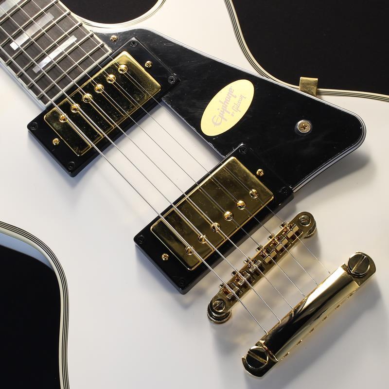 Epiphone Inspired by Gibson Custom Les Paul Custom (Alpine White