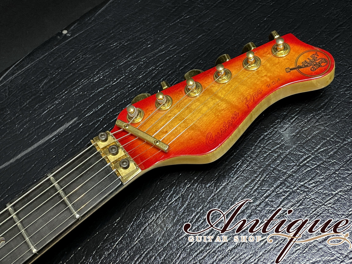 Valley Arts Custom Pro USA 1996 Fireburst M-Head w/1P Quilt Body  /Flameu0026Birdseye Neck/ FRT 22F Steve Lukather（中古）【楽器検索デジマート】