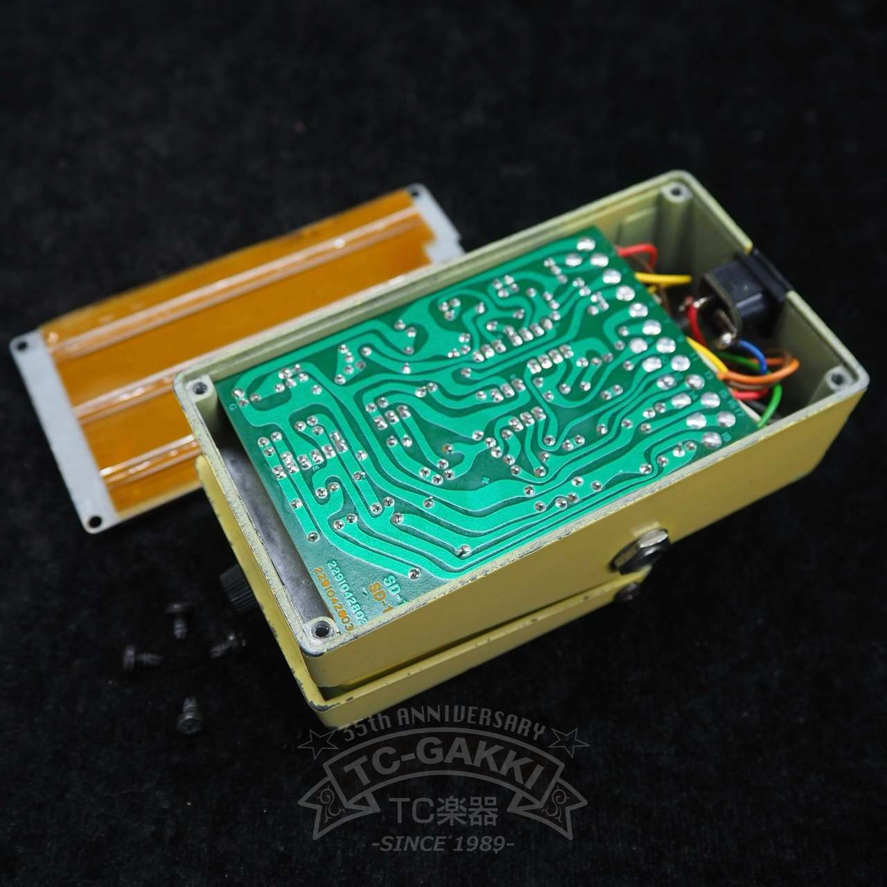 BOSS SD-1（JRC4558DD搭載）SUPER Overdrive BOSS SD-1 SUPER OverDrive JRC4558DD艶なし/日本製/ACA【福岡