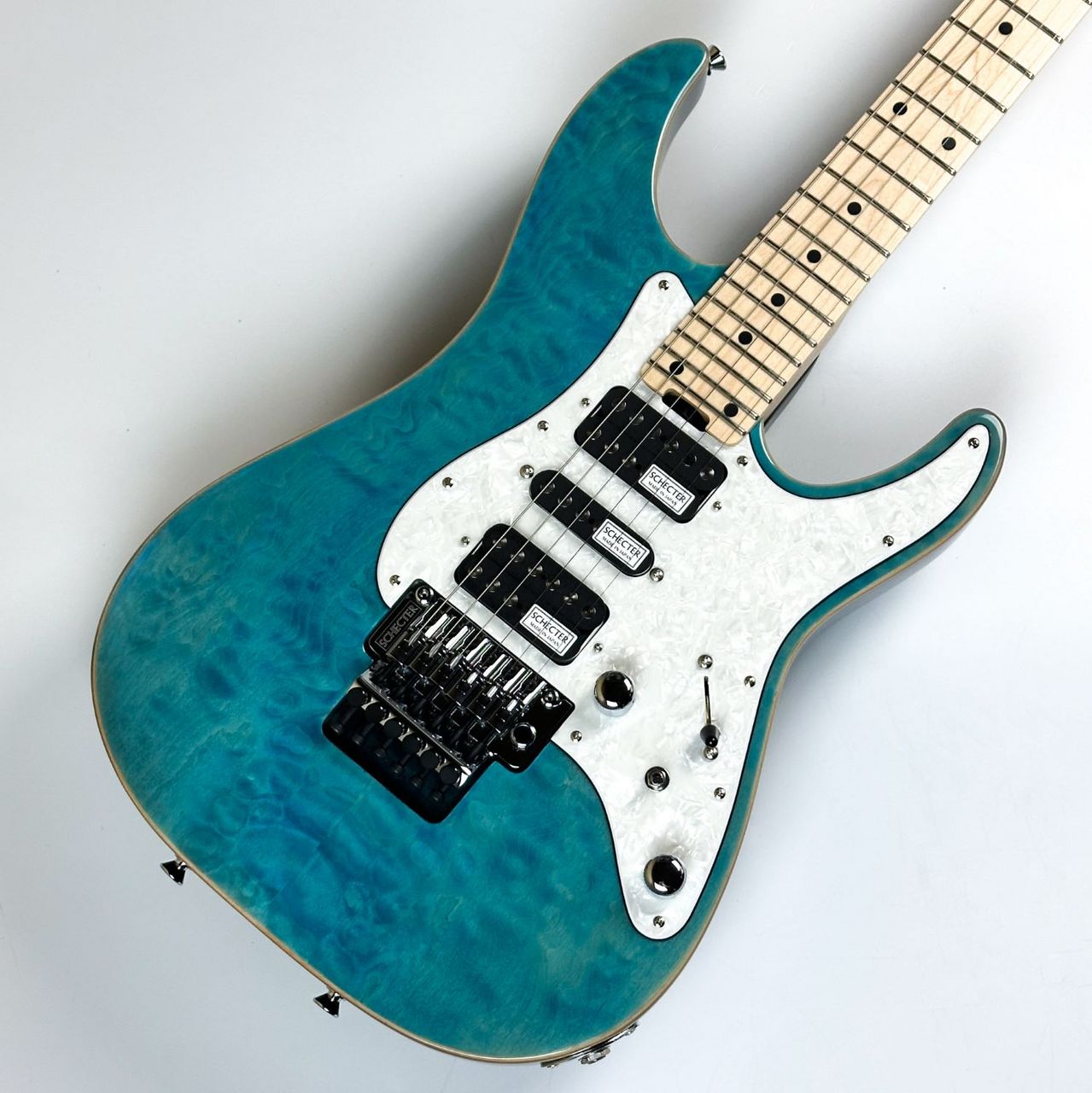 SCHECTER 【現物画像】SD-2-24-AL/M AQB エレキギター（新品/送料無料