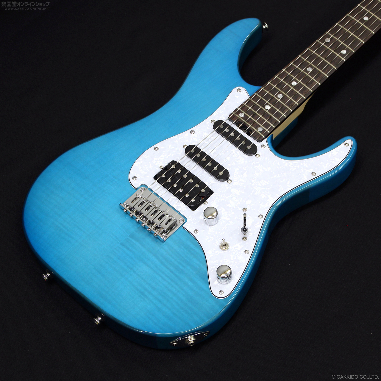 SCHECTER OL-BH-FM-FXD [Indigo Light Blue]（新品/送料無料）【楽器検索デジマート】